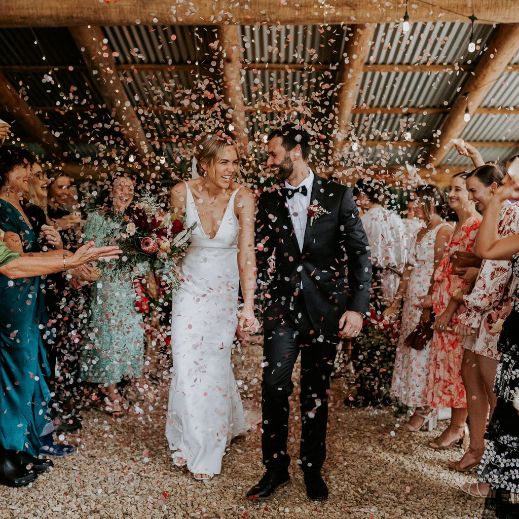 sherbet|Biodegradable Confetti - Circle (Bag Only) - The Whole Bride