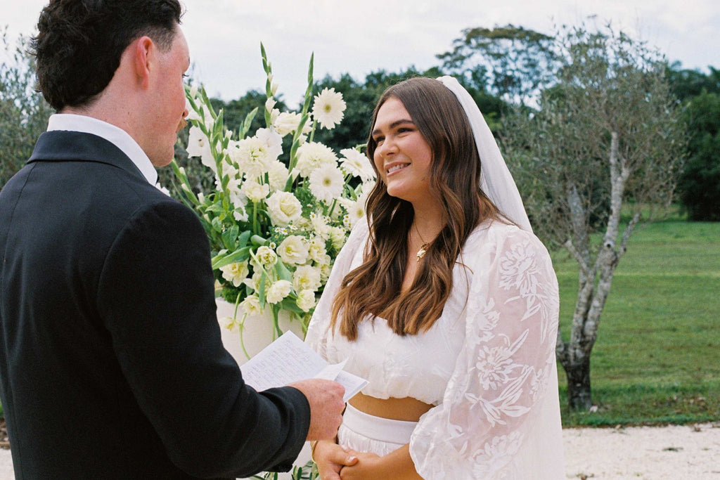 Kayla & Connor’s Mediterranean-Inspired Wedding at Farm + Co Weddings
