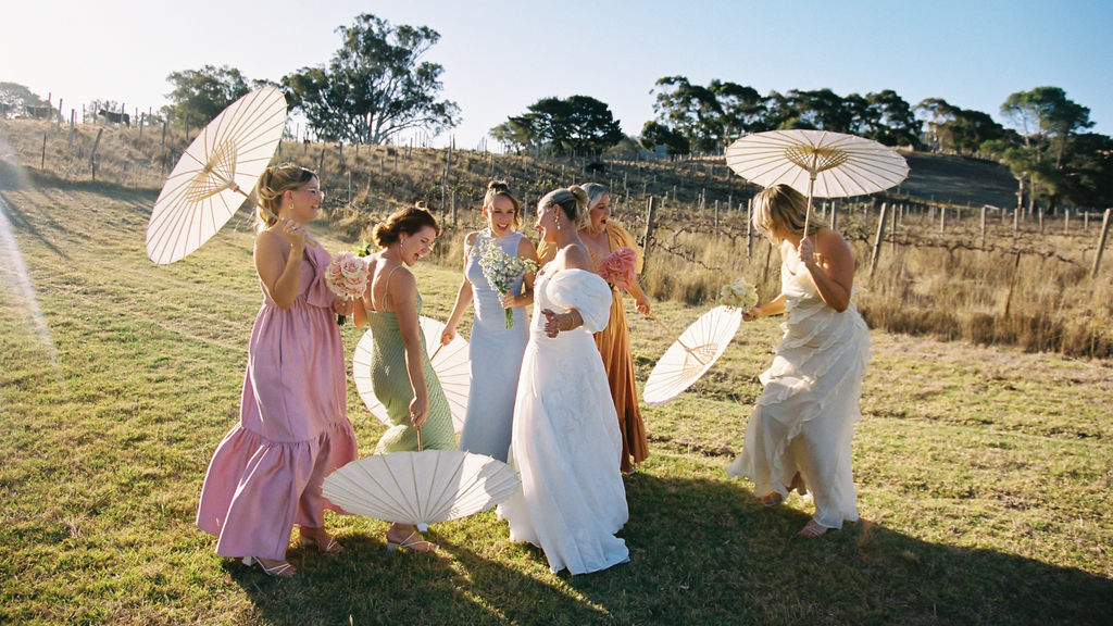 Kristen & Ben’s Colourful Country Wedding at Lost Phoenix Farm