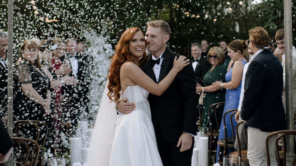 Monique & Caleb’s Whimsical Garden Wedding at Osteria Weddings