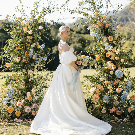 Alpine|Silk Bouquet Ribbon - The Whole Bride