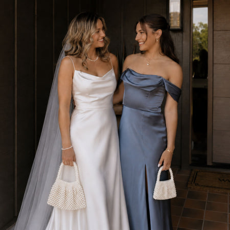 maxi| Lola Pearl Bag - Wedding Accessories | The Whole Bride