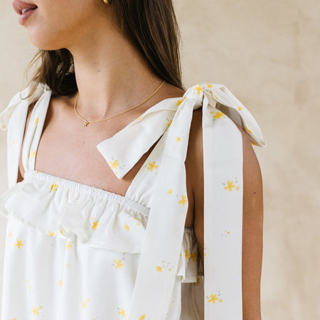 Lemon Floral|Pyjamas- The Whole Bride