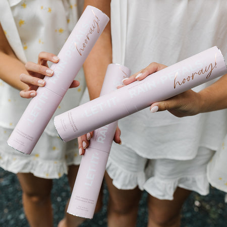 Hydrangea Petal Cannon - Flower Petal Confetti | The Whole Bride 