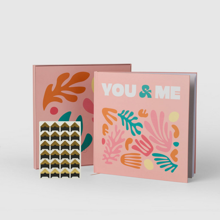 Art Wedding Guest Book - The Whole Bride