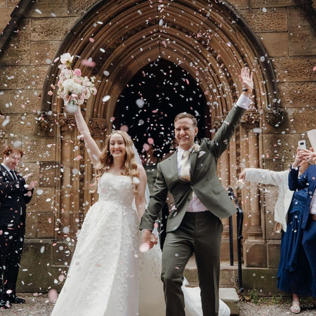 Strawberries and Cream|Biodegradable Confetti - Circle (Bag Only) - The Whole Bride