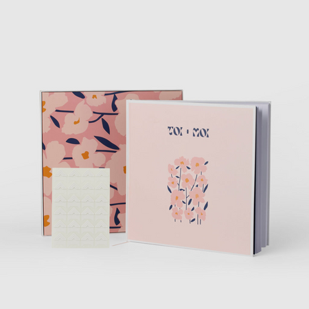 Art Wedding Guest Book - The Whole Bride