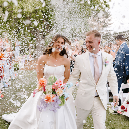 white|Confetti Cannon - The Whole Bride