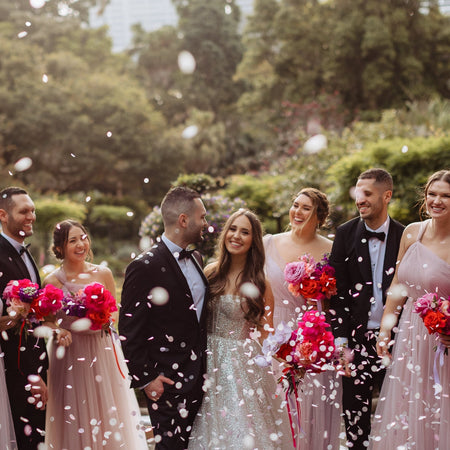 Lilac|Biodegradable Confetti - Circle (Bag Only) - The Whole Bride
