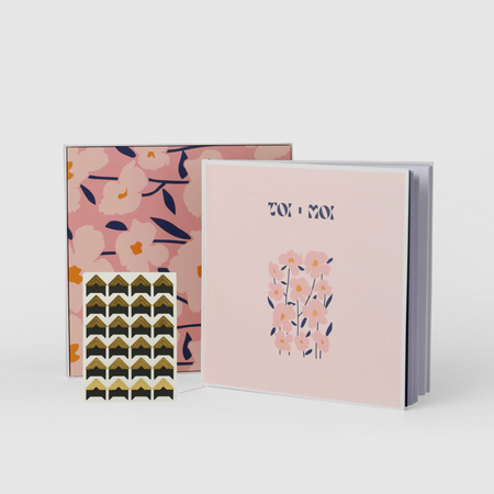 Art Wedding Guest Book - The Whole Bride