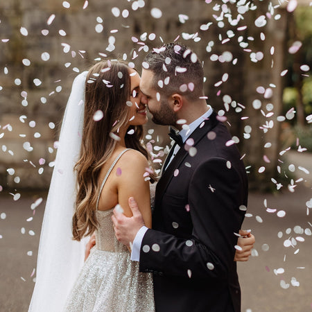 Lilac|Biodegradable Confetti - Circle (Bag Only) - The Whole Bride