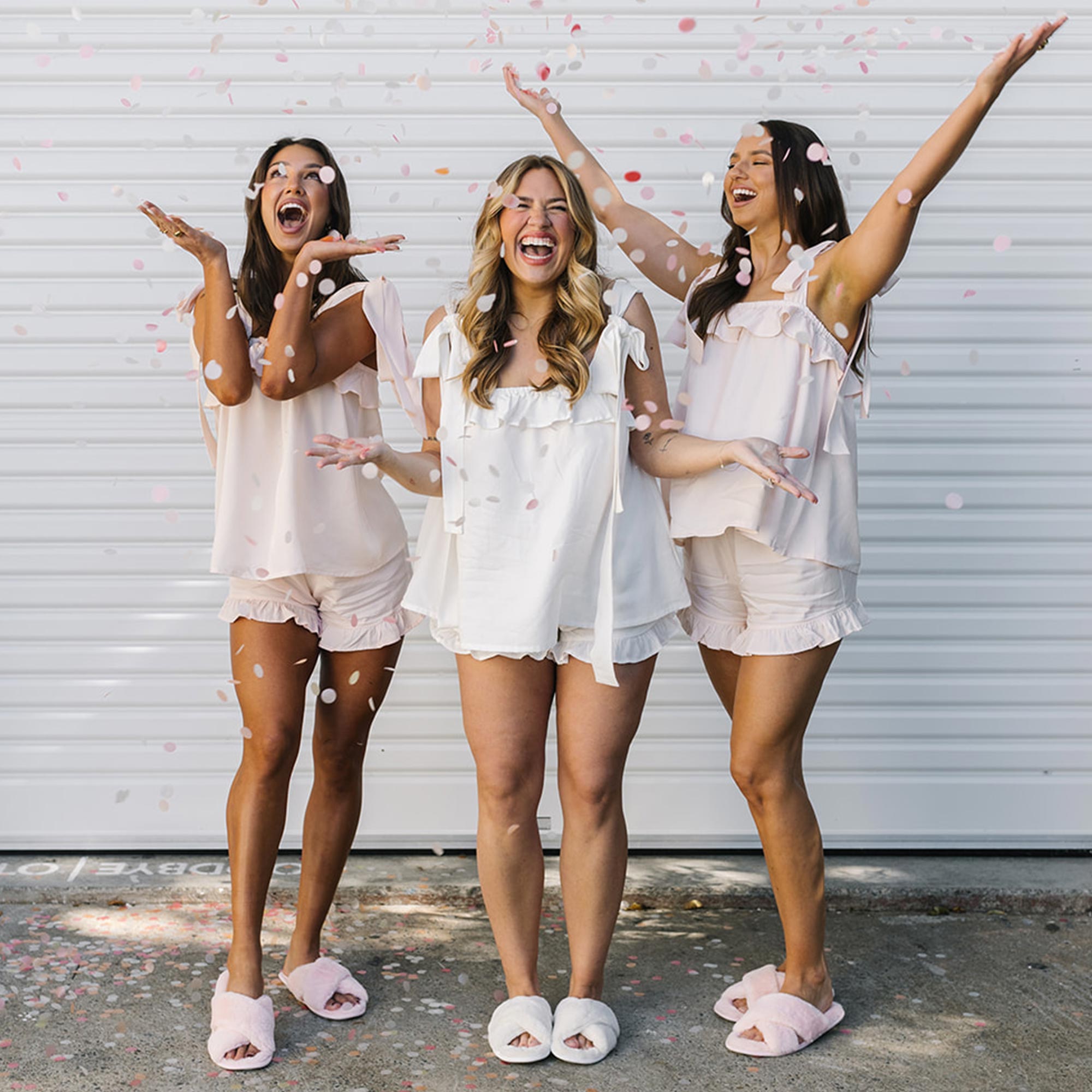 Bridesmaid Cotton Summer Pyjamas Luxury Short Pyjama Set Organic