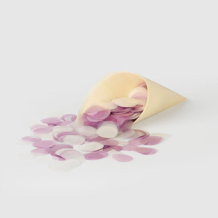 lilac|The Confetti Bundle - Circle (confetti + cones) - The Whole Bride