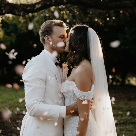 sherbet heart|Biodegradable Confetti - Heart (Bag Only) - The Whole Bride