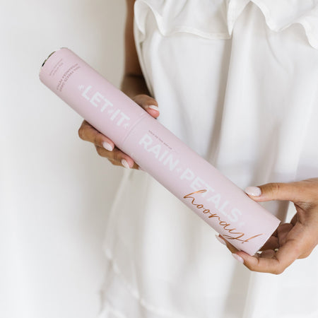 Hydrangea Cannons - Flower Petal Confetti | The Whole Bride