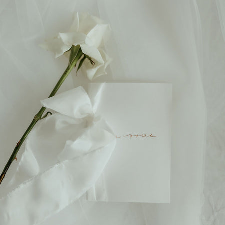 wedding vow cards set of 2 - The Whole Bride