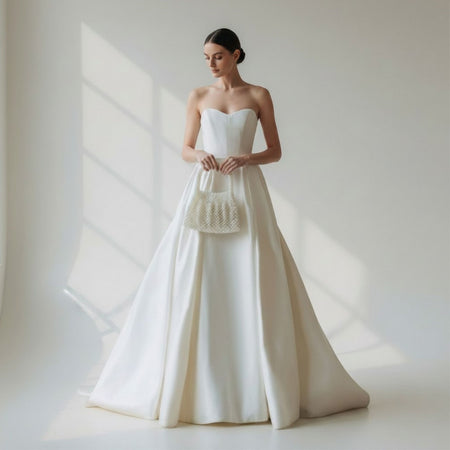 maxi| Lola Pearl Bag - Wedding Accessories | The Whole Bride