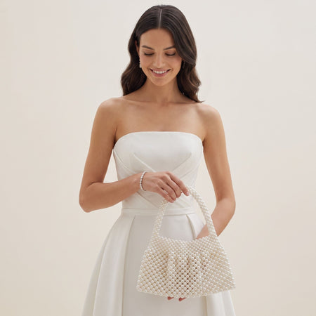 maxi| Lola Pearl Bag - Wedding Accessories | The Whole Bride