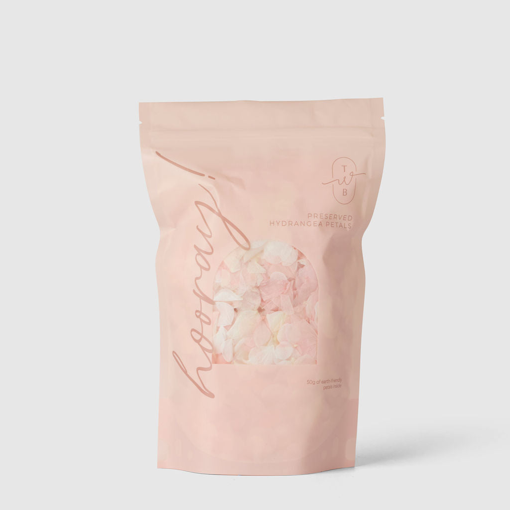 Sherbet|Hydrangea Petals (Bag Only) - The Whole Bride