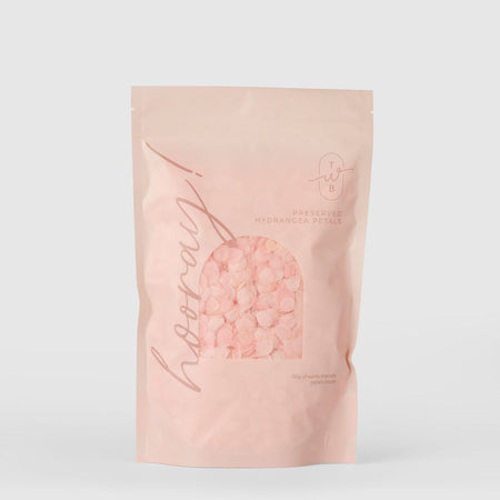 peach| Hydrangea Flower Petal Confetti - The Whole Bride