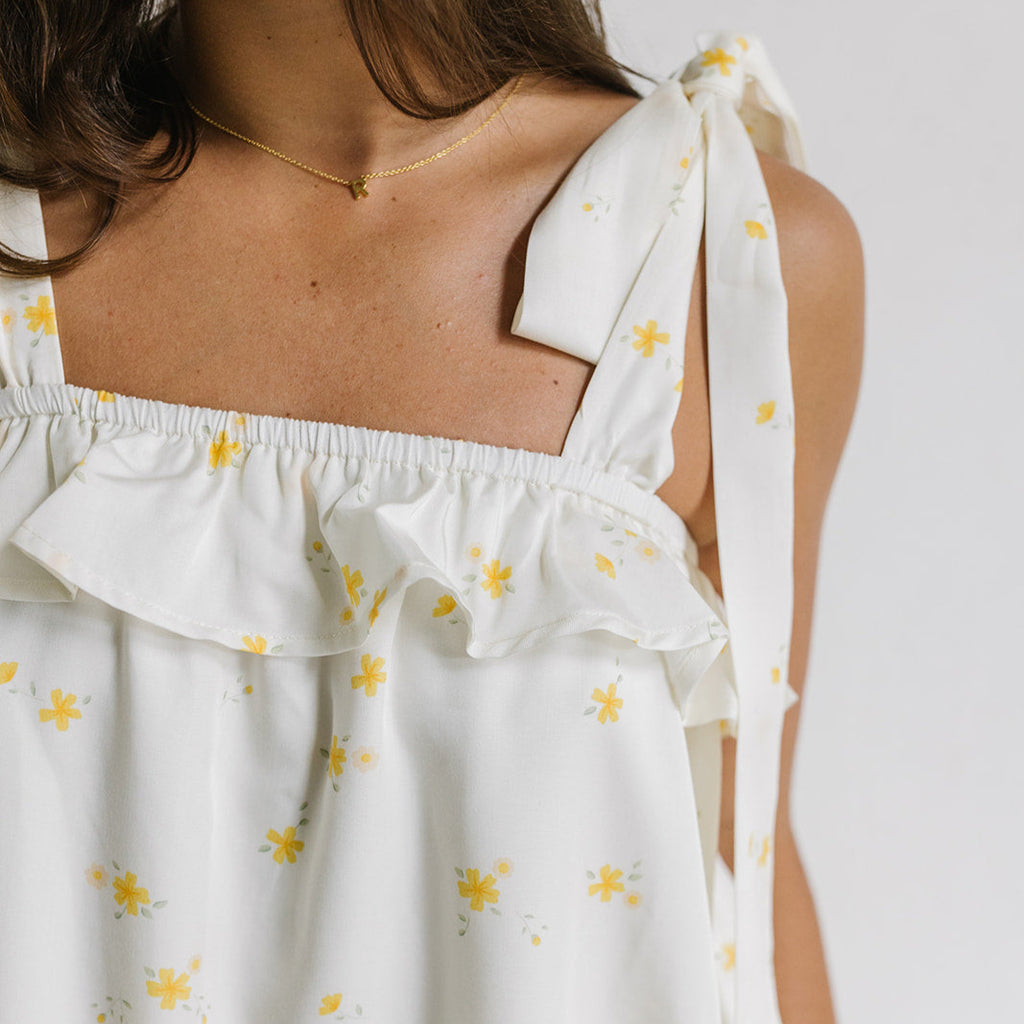 lemon floral|Pyjamas - The Whole Bride