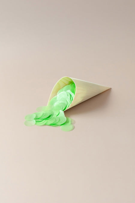 green|biodegradable confetti 