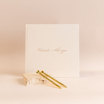 Linen Guest Books - The Whole Bride