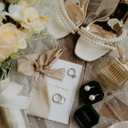 Nutmeg|Vow Cards (Set of 2) - The Whole Bride