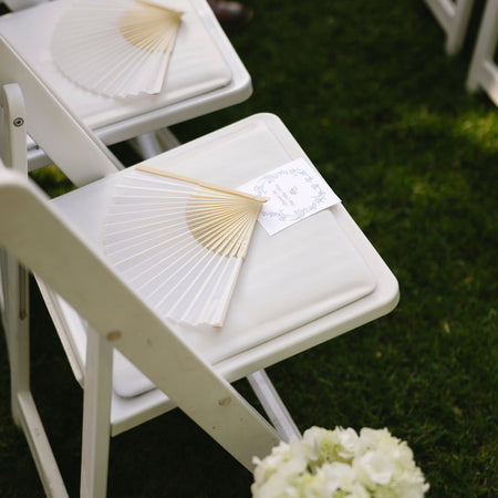Wedding Handheld Fan - Paper Fan