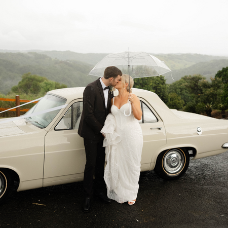 Clear Wedding Umbrella - The Whole Bride