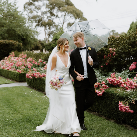 Clear Wedding Umbrella - The Whole Bride