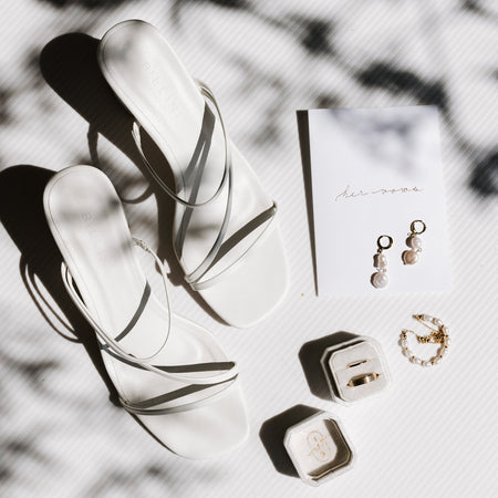 No Ribbon|Vow Cards (Set of 2) - The Whole Bride