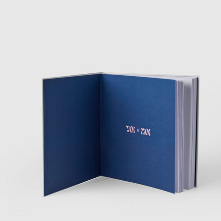 Cherry Blossom - Toi + Moi| Art Wedding Guest Book - The Whole Bride