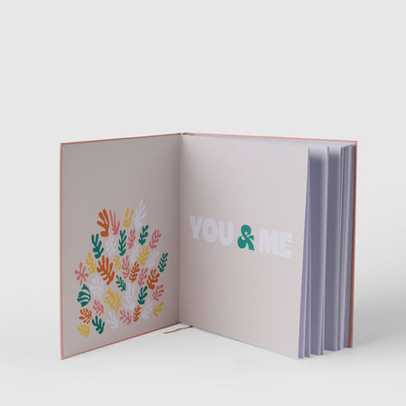 by the sea - you & me|Art Guest Book - The Whole Bride