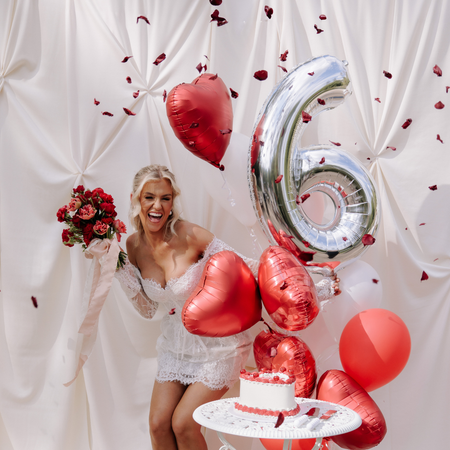 Ruby Red|Rose Petals (bag only) - The Whole Bride