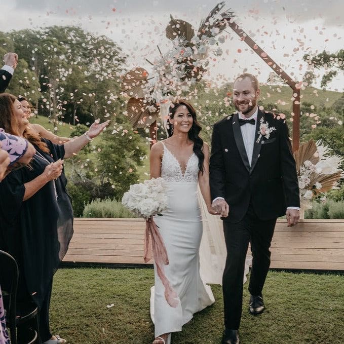 sherbet|Biodegradable Confetti - Circle (Bag Only) - The Whole Bride