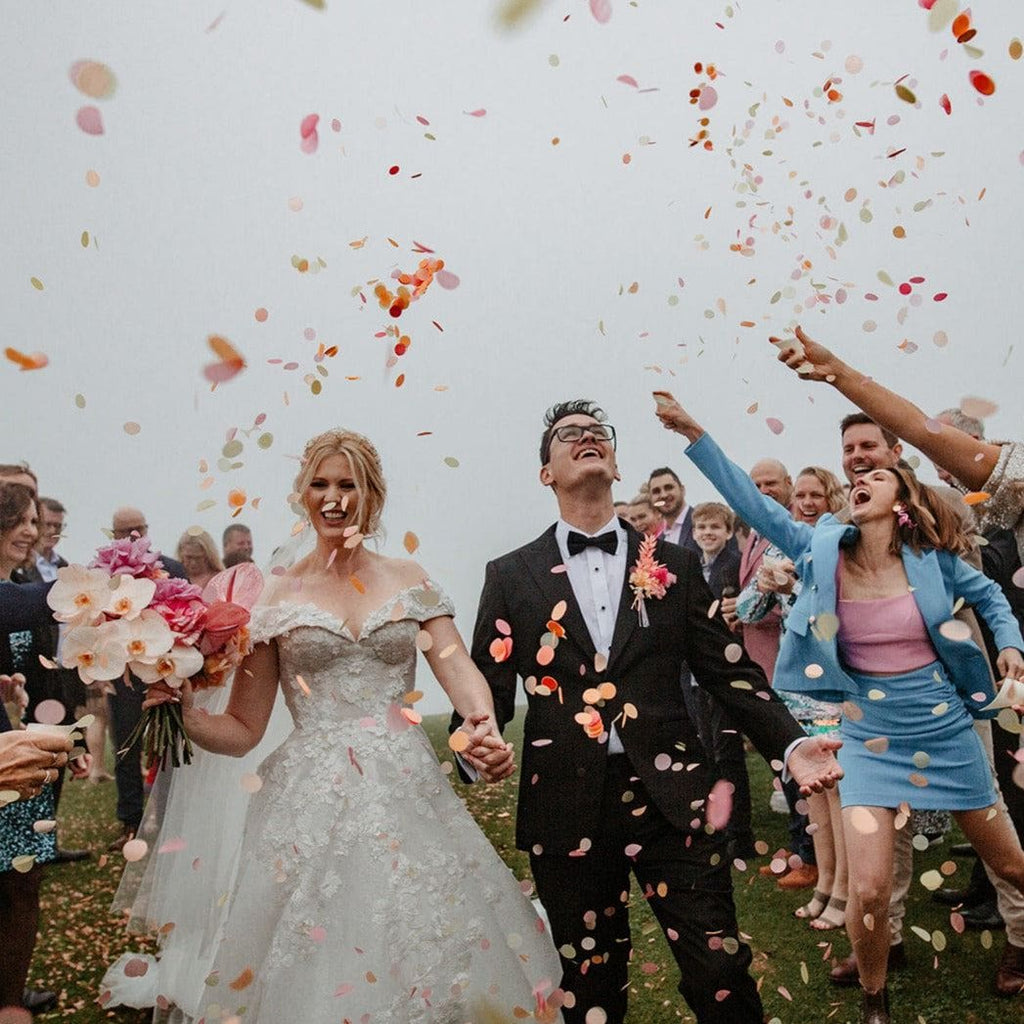 sunrise|Biodegradable Confetti - Circle (Bag Only) - The Whole Bride