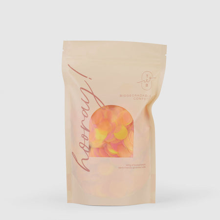 Sunrise| Biodegradable wedding confetti - eco-friendly wedding confetti - The Whole Bride