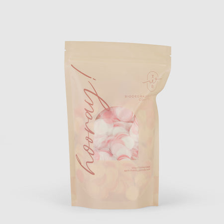 Strawberries and Cream| Biodegradable wedding confetti - eco-friendly wedding confetti