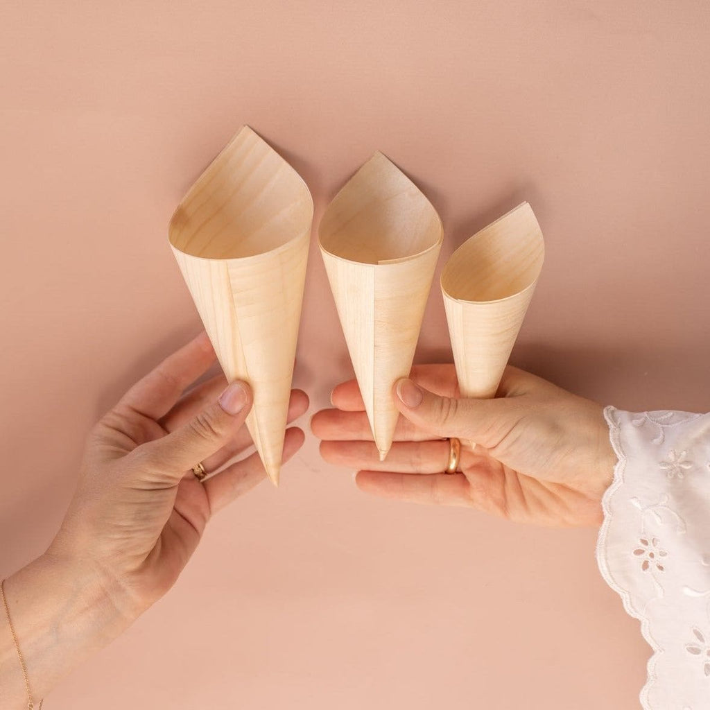 Biodegradable Confetti Cones - The Whole Bride