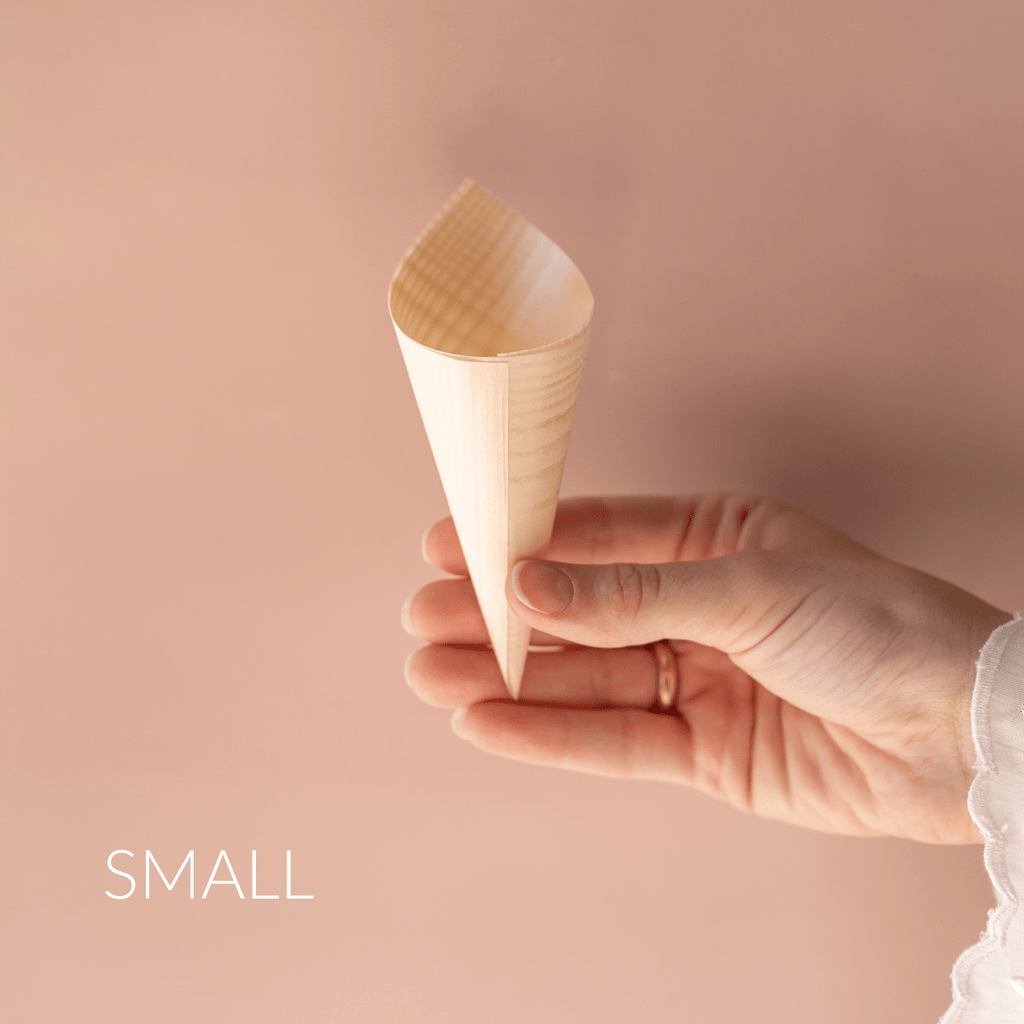 Biodegradable Confetti Cones - The Whole Bride