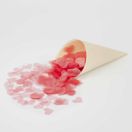 pink heart|Biodegradable Confetti - Heart (Bag Only) - The Whole Bride