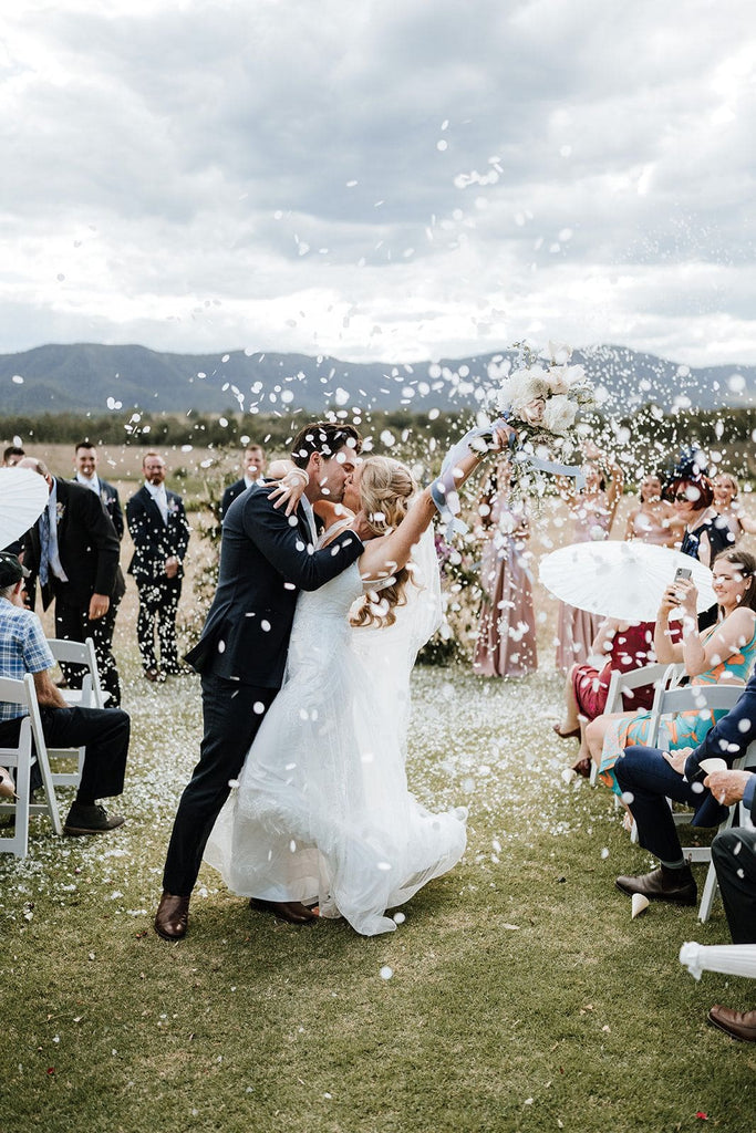 Biodegradable Confetti - Heart (Bag Only) - The Whole Bride