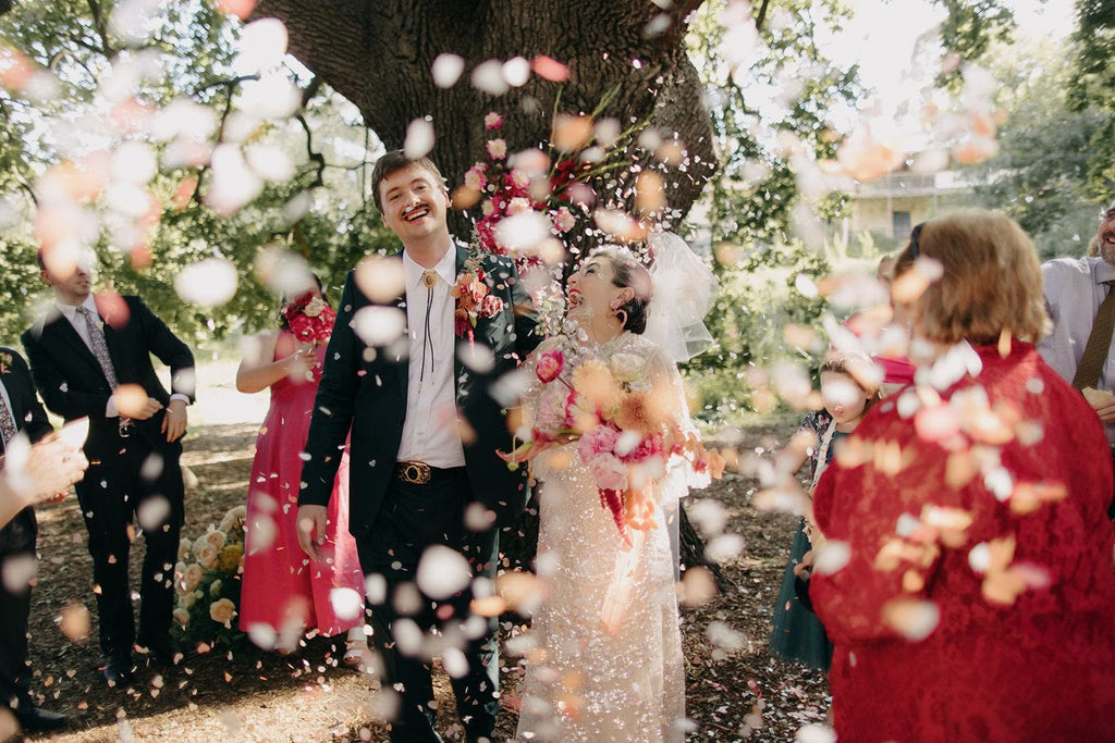 Biodegradable Confetti - Heart (Bag Only) - The Whole Bride