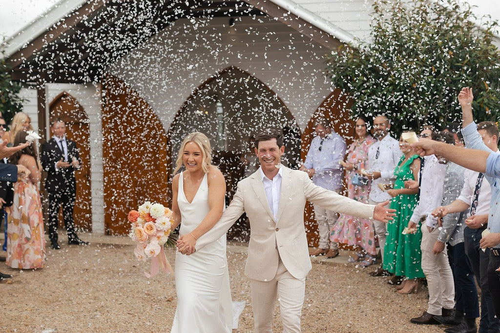 Biodegradable Confetti - Heart (Bag Only) - The Whole Bride