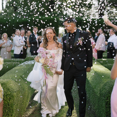 Lilac|The Ultimate Confetti Bundle - Circle (cones, confetti + trays) - The Whole Bride