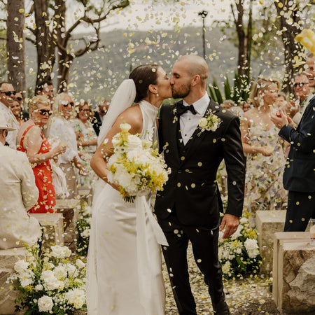 Lemon Sorbet|The Ultimate Confetti Bundle - Circle (cones, confetti + trays) - The Whole Bride