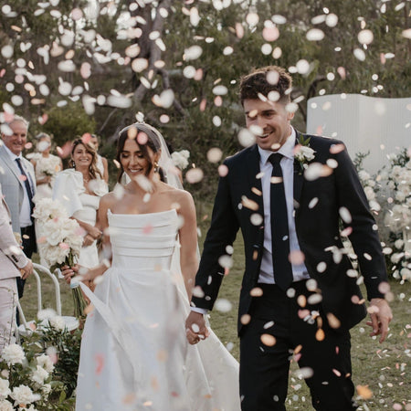 Sherbet|Biodegradable Confetti - Circle (Bag Only) - The Whole Bride