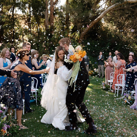 pastel rainbow|The Ultimate Confetti Bundle - Circle (cones, confetti + trays) - The Whole Bride