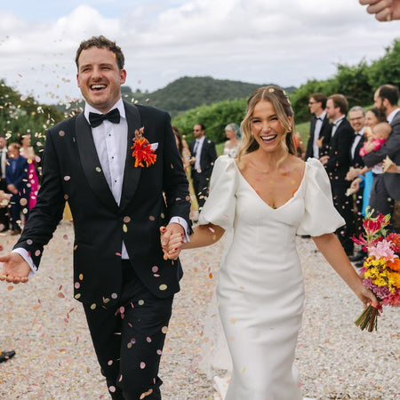 Sunrise| Biodegradable wedding confetti - eco-friendly wedding confetti - The Whole Bride